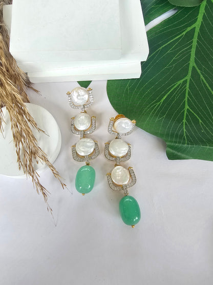 Pearls Dangle Drop Earring