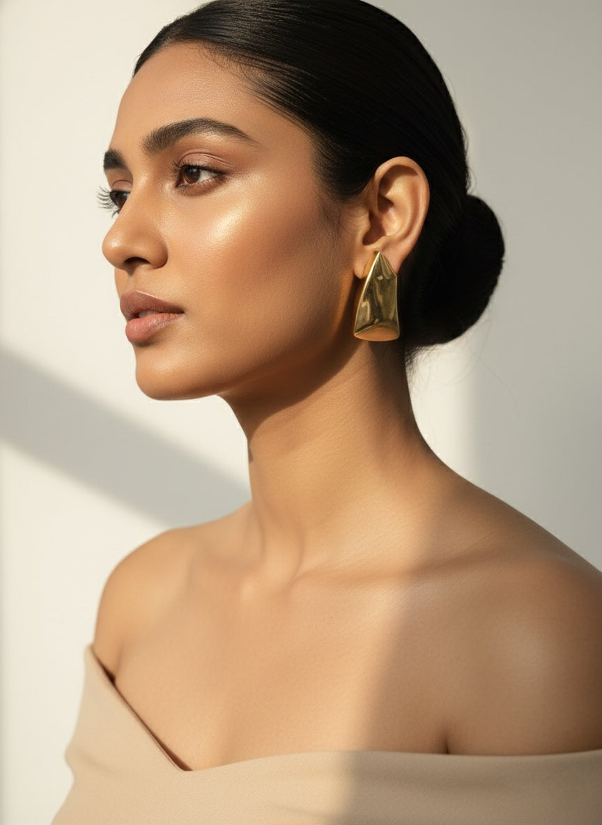 Waterdrop Chunky Earring