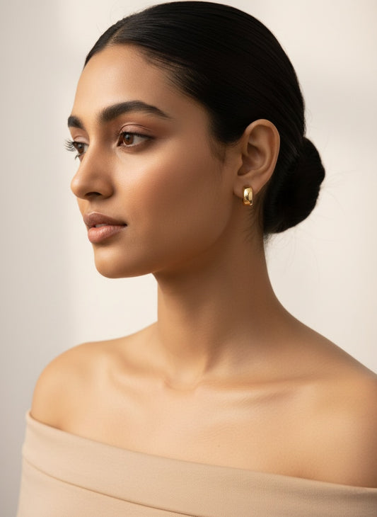 Golden Kaju Bali Hoops