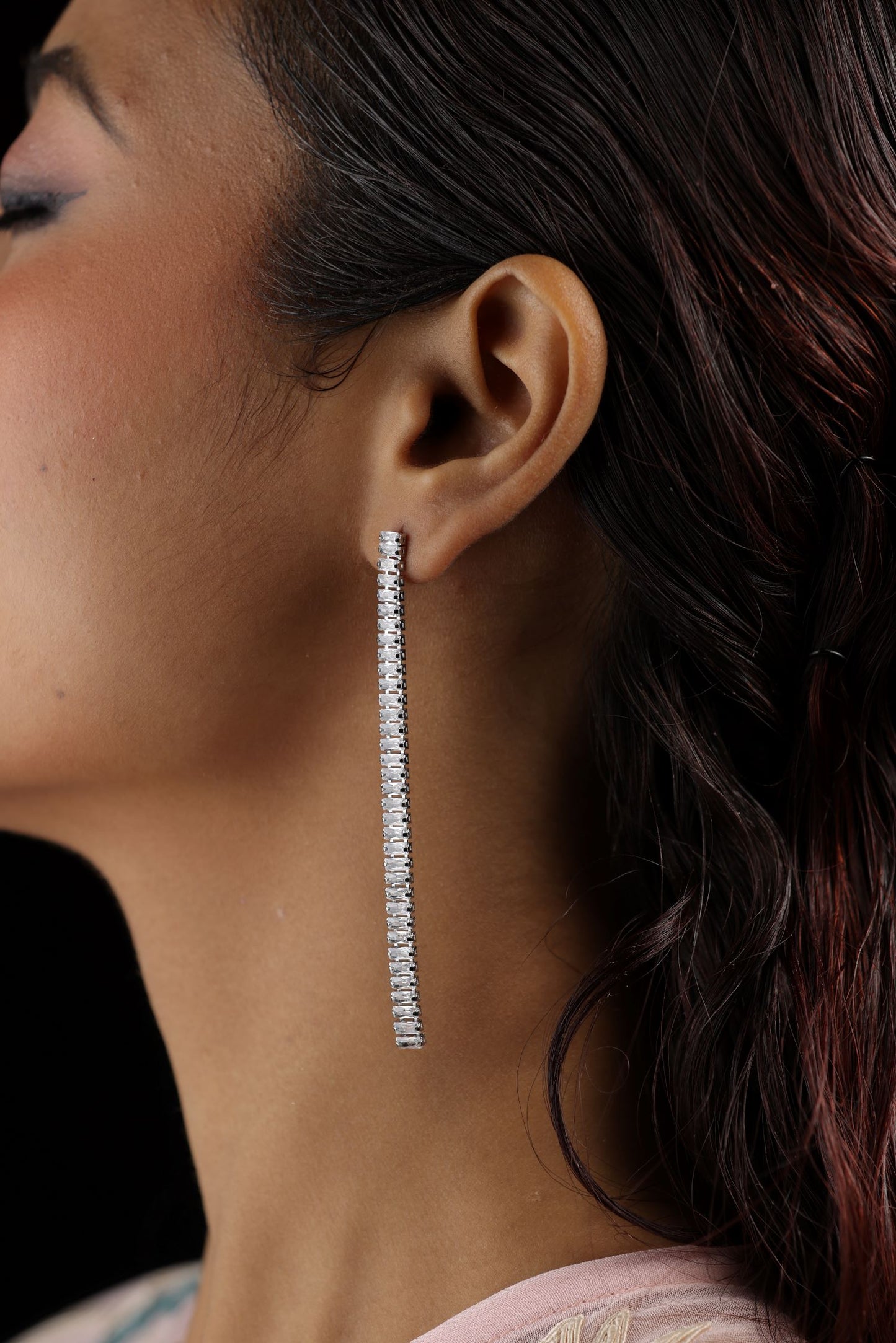 Crystal Drop Earring