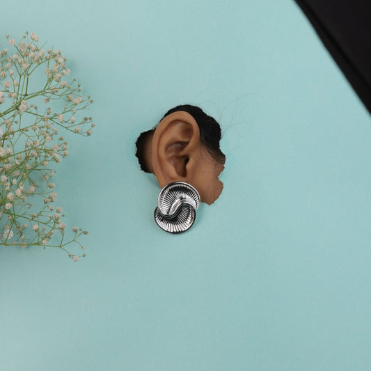 Silver Stud Earring