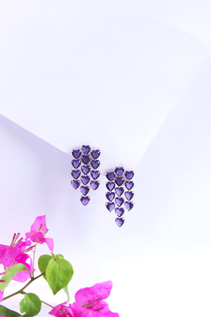 Dangle drop statement earrings