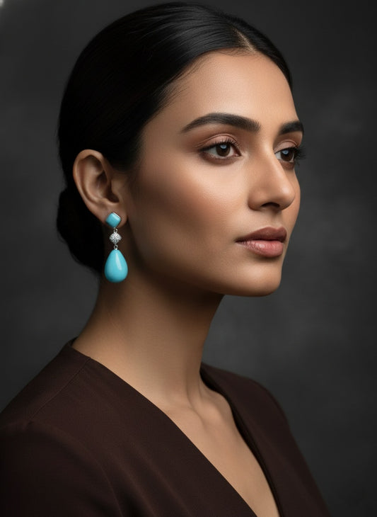 Turquoise Drop Earrings