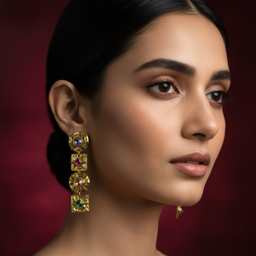Statement Ethnic Earring