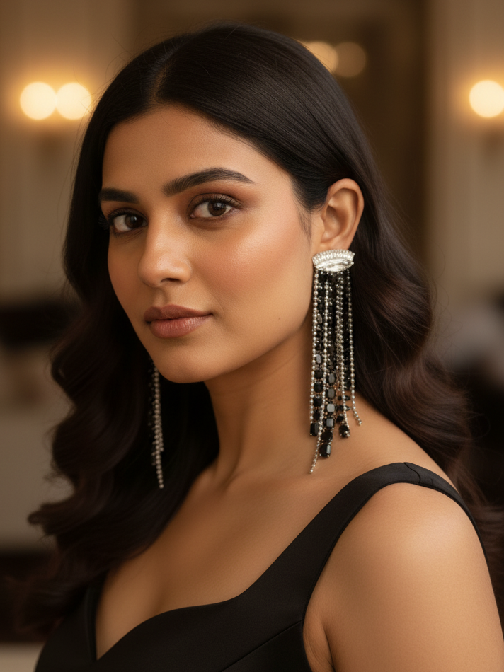 Statement Dangler Tassel Earring