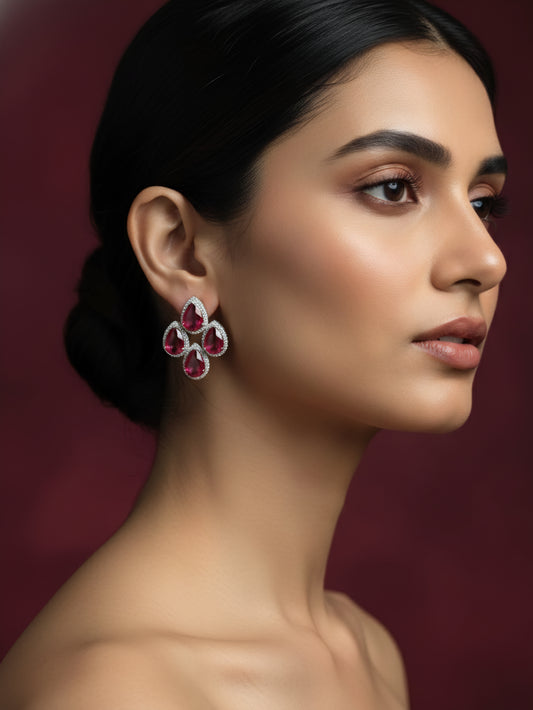 Diamond Chandelier Earrings