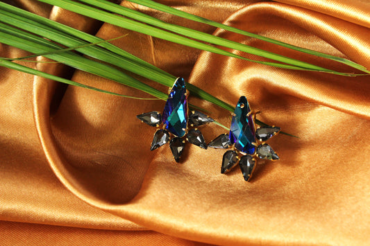 Turquoise Stone Stud Earring