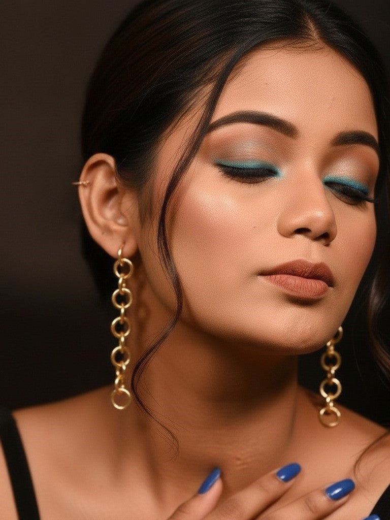 Gold dangle & Drop Earring