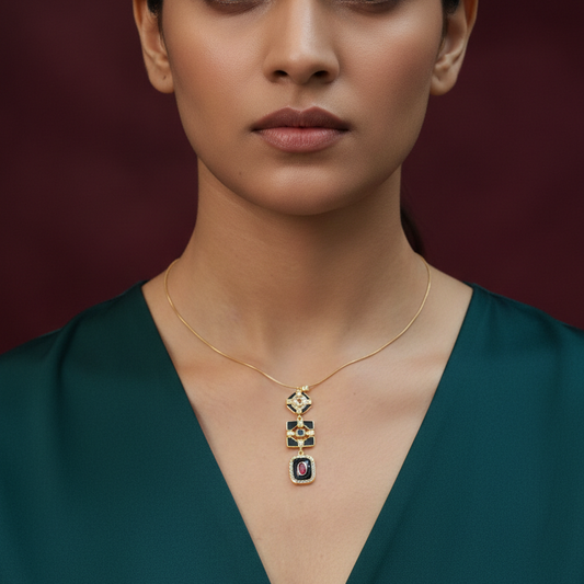 Royal Charm Pendant Necklace
