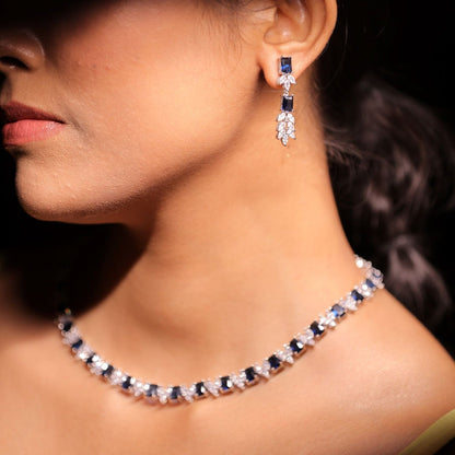 Diamond Neckpiece Set