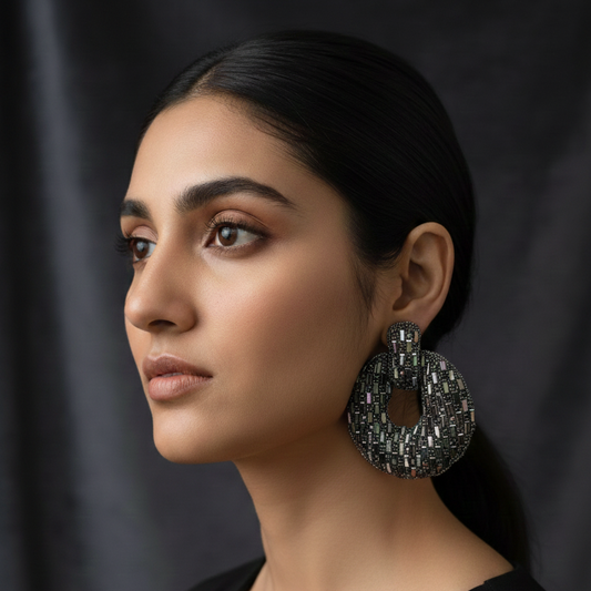 Rhinostone Party Wear Earring