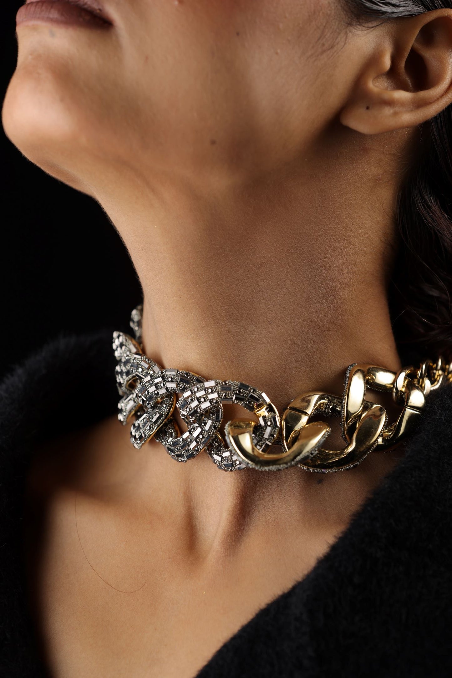 Druzy Stone Neckpiece