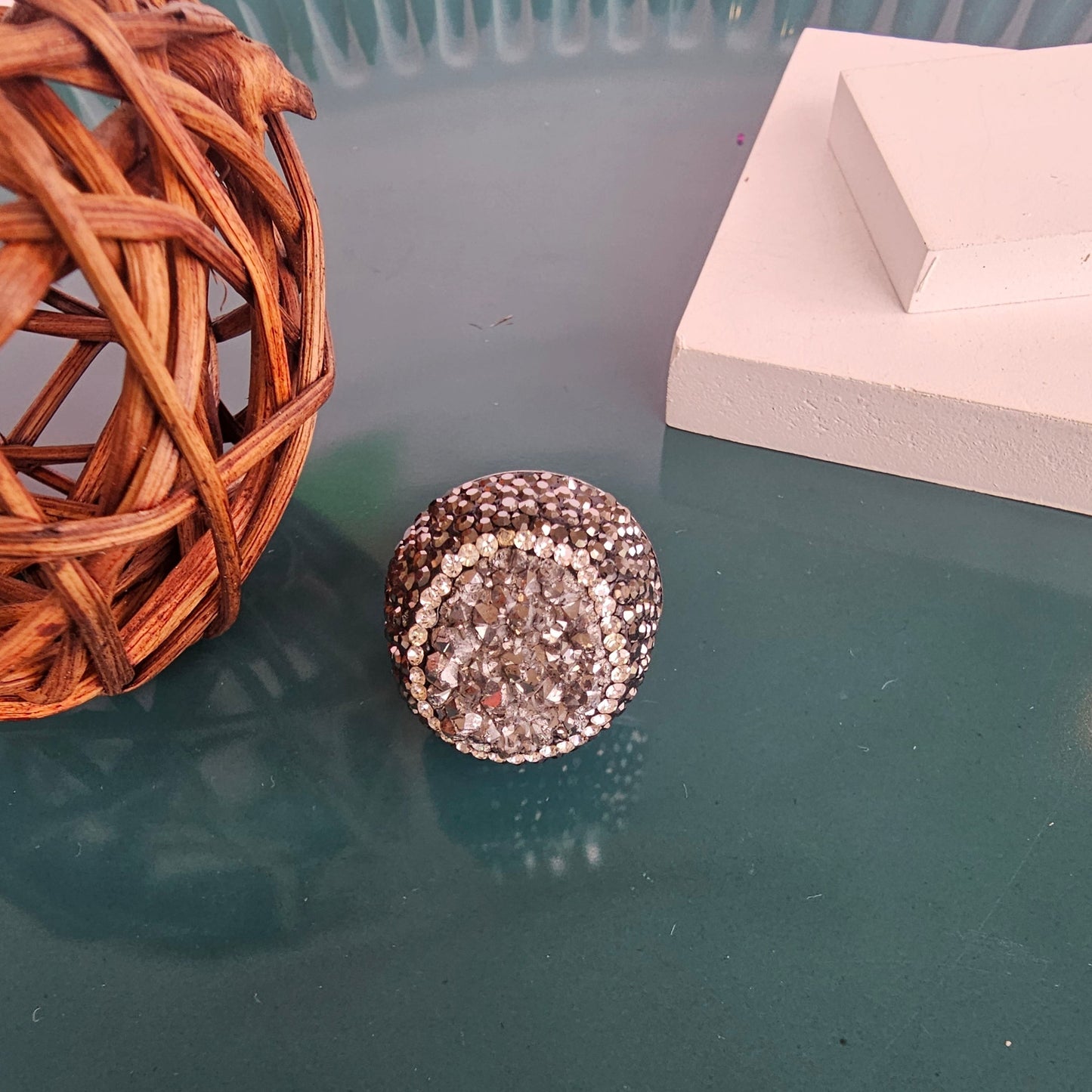 Black & White Stone Ring