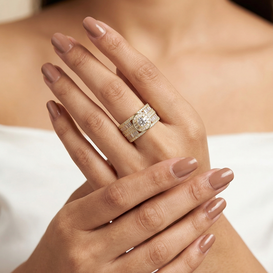 Cubic Zirconia Ring