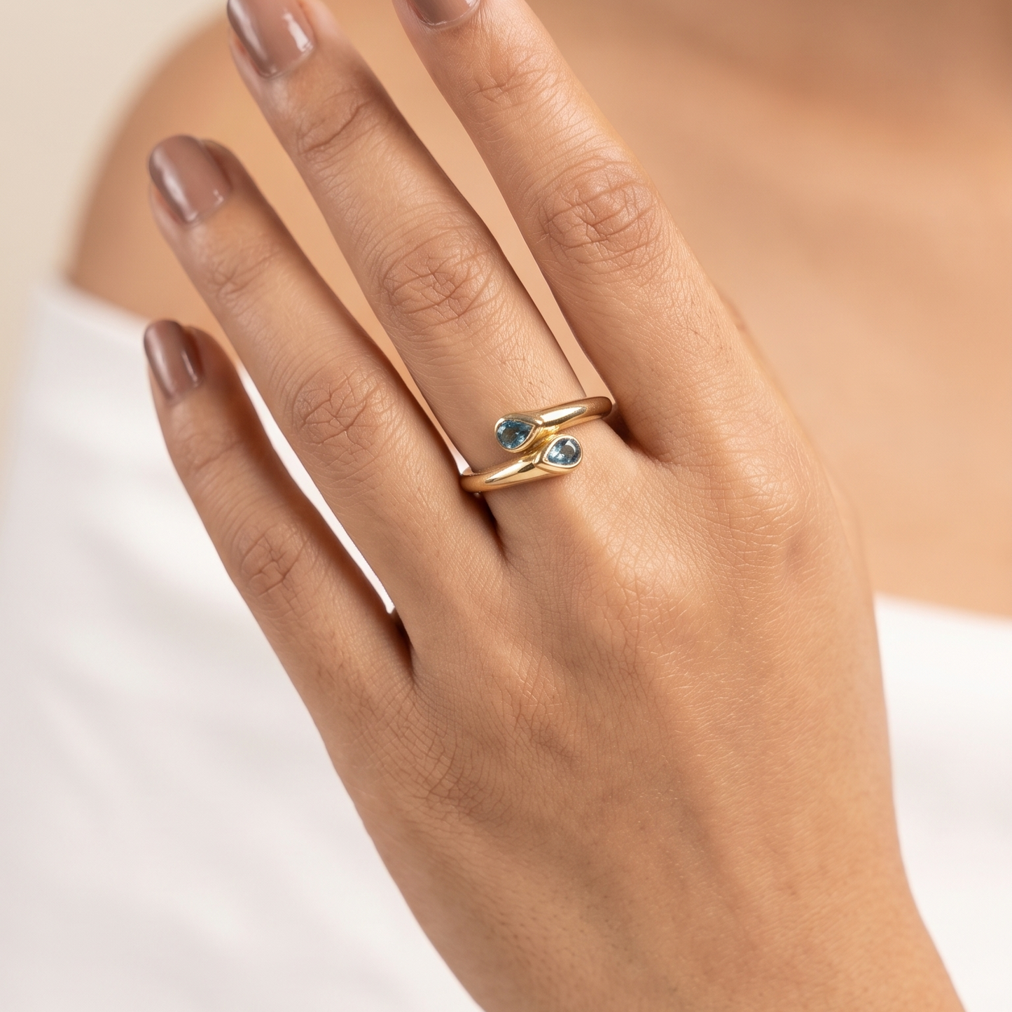 Dual Pear Cubic Ring