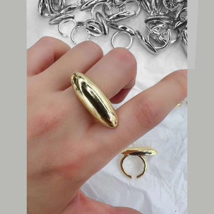 Oval Free Size Ring