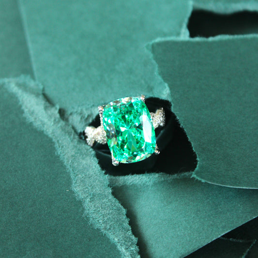 Emerald Royale Statement Ring