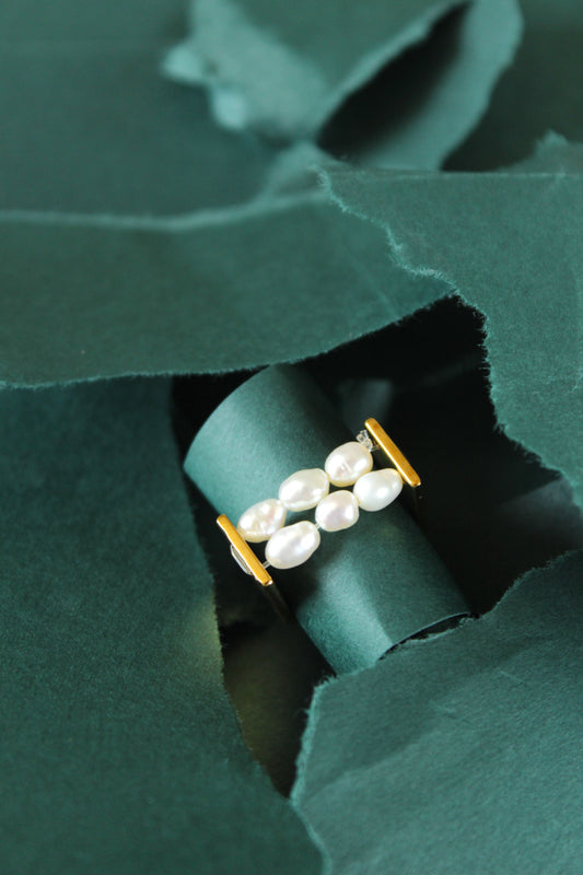 Pearl Emblished Ring