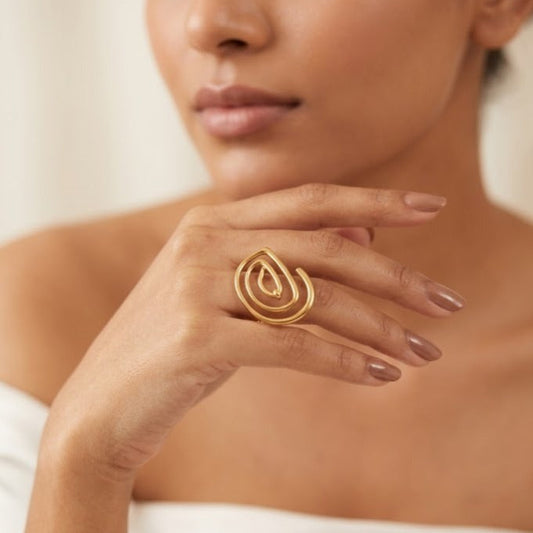 Golden Spiral  Ring