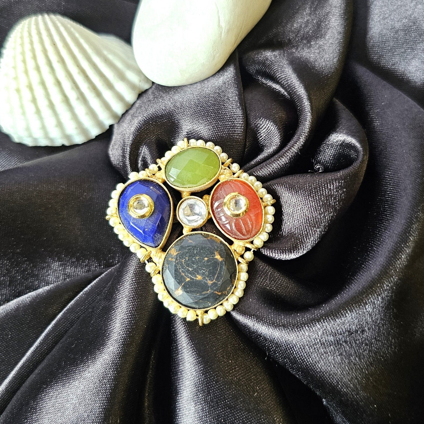 Multicolor Stone Ring