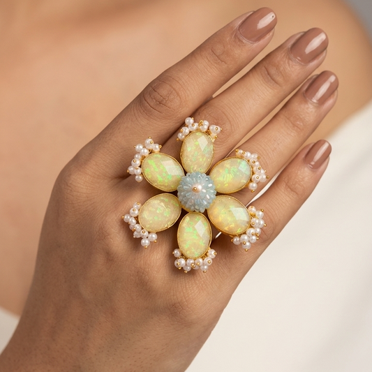 Flower Shaped Ring