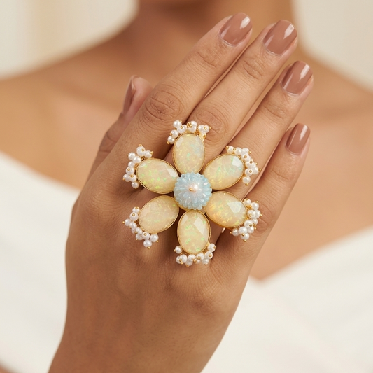 Flower Shaped Ring