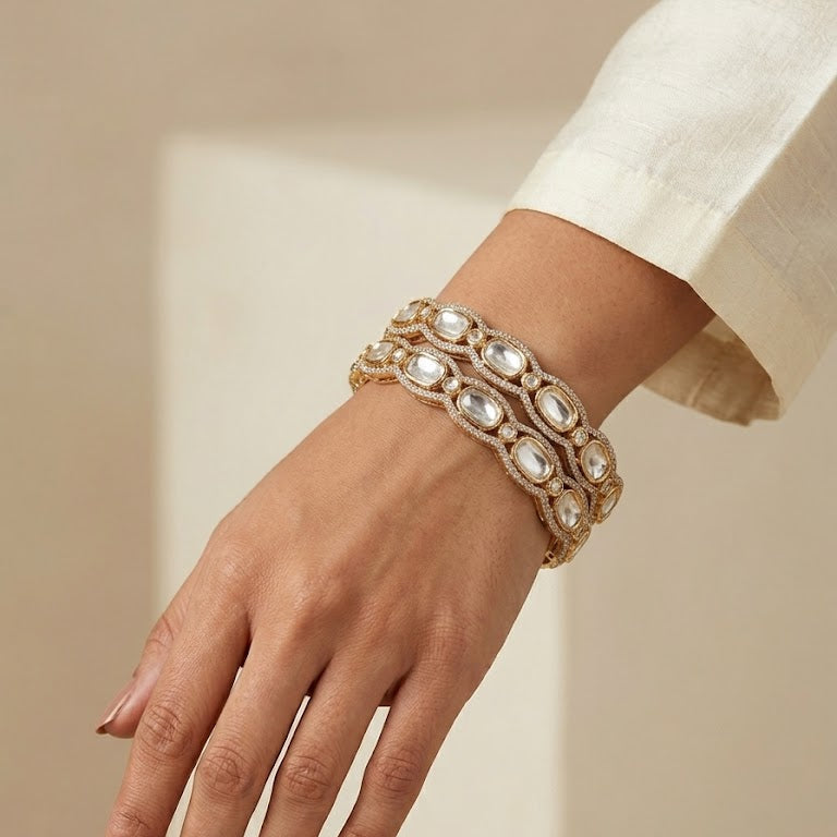 Polki Bangles