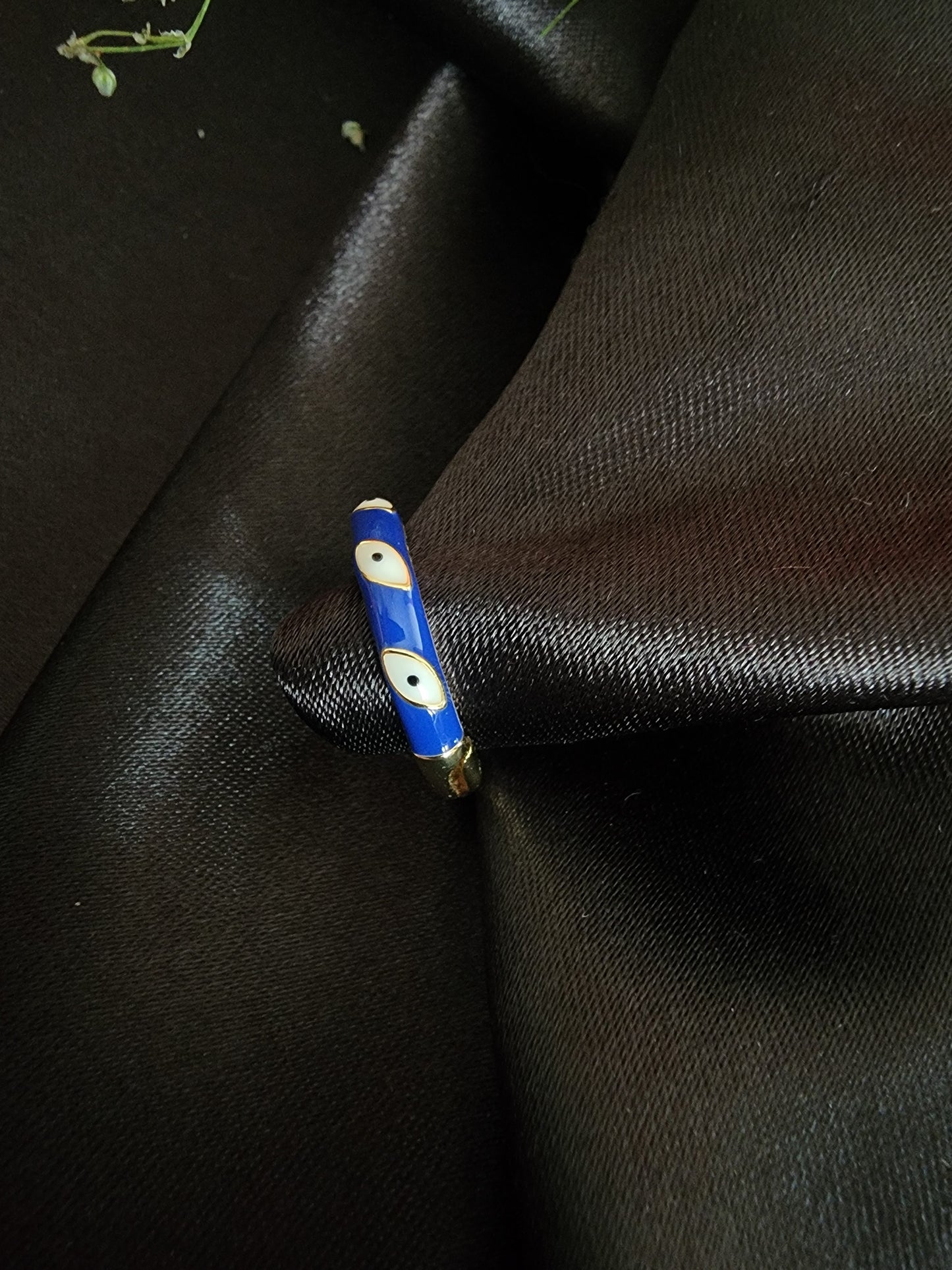 Enamel Evil Eye Ring