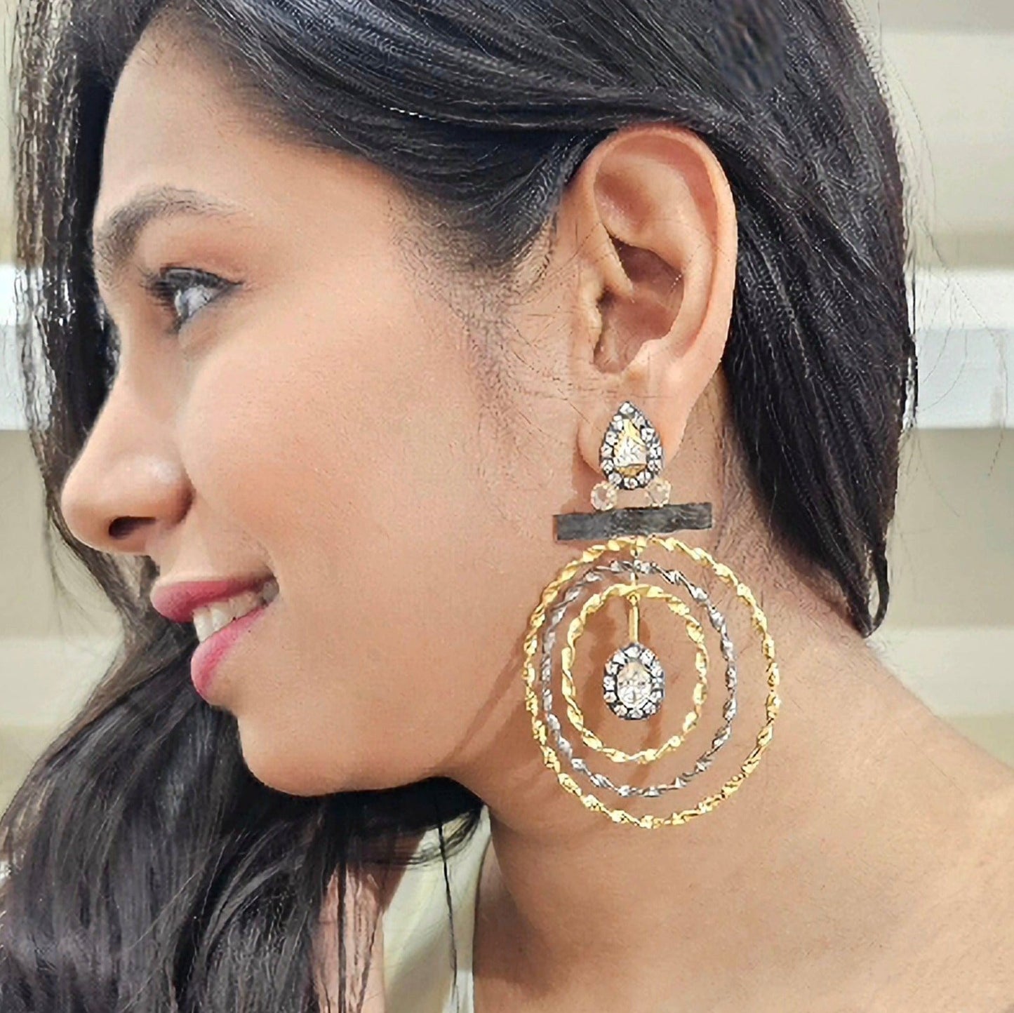 Long Dangle And Drop Earring