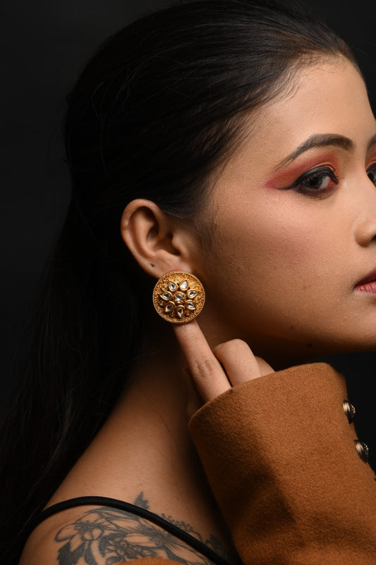 Kundan Studs