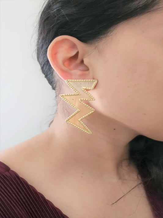 Zig Zag Danglers