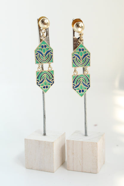 Hand Painted Everyday Earrings - The Bling Girll