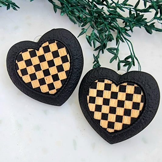 Heart Shape Stud Earring