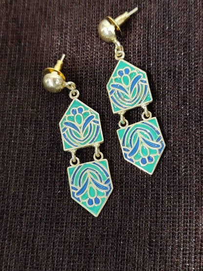Hand Painted Everyday Earrings - The Bling Girll